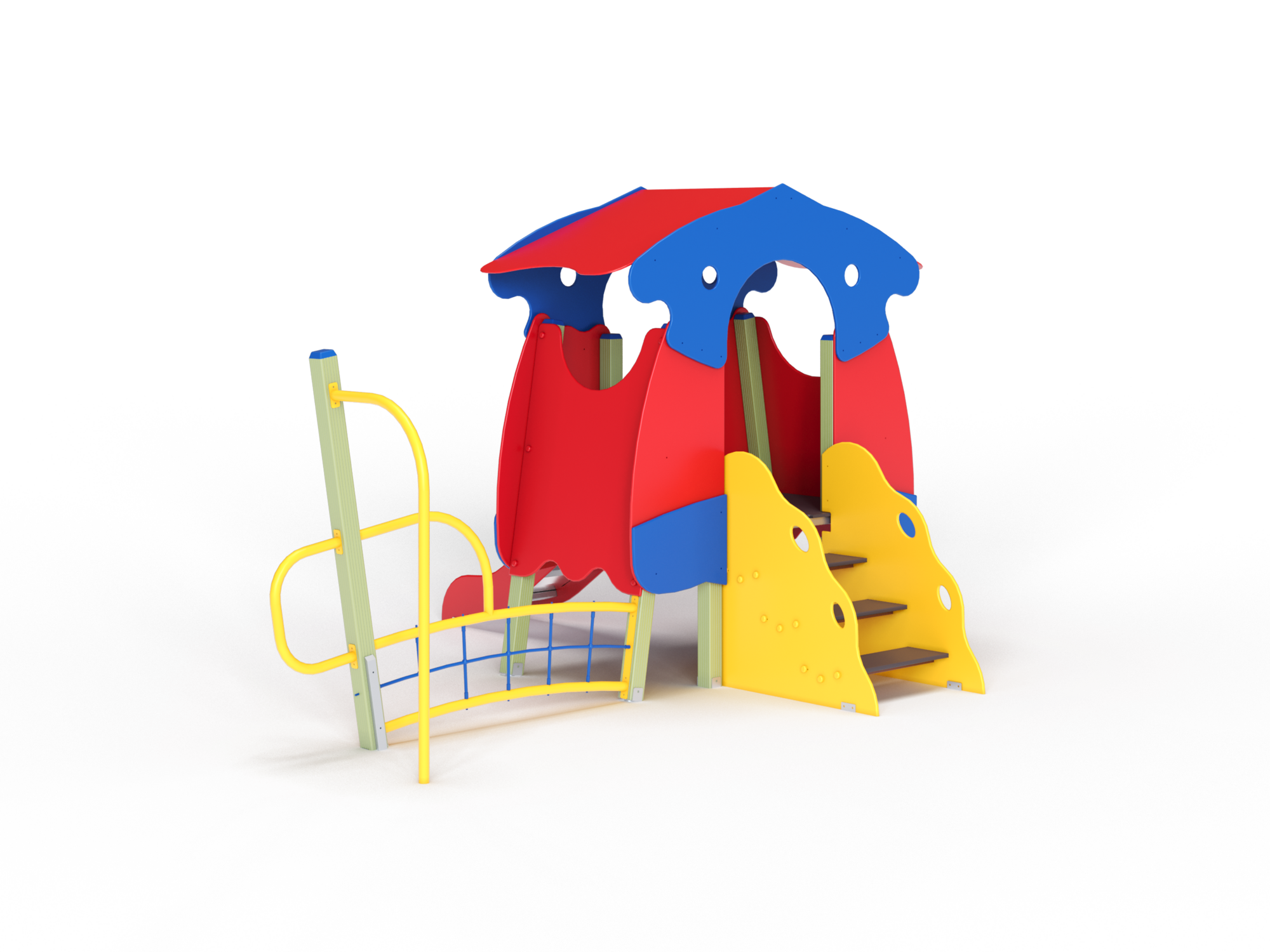 ДИК 1.37-ДЕРЕВО Детский игровой комплекс горка Н=900