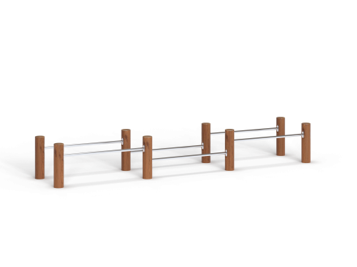 ДП 7.097 Брусья для отжиманий на бревнах