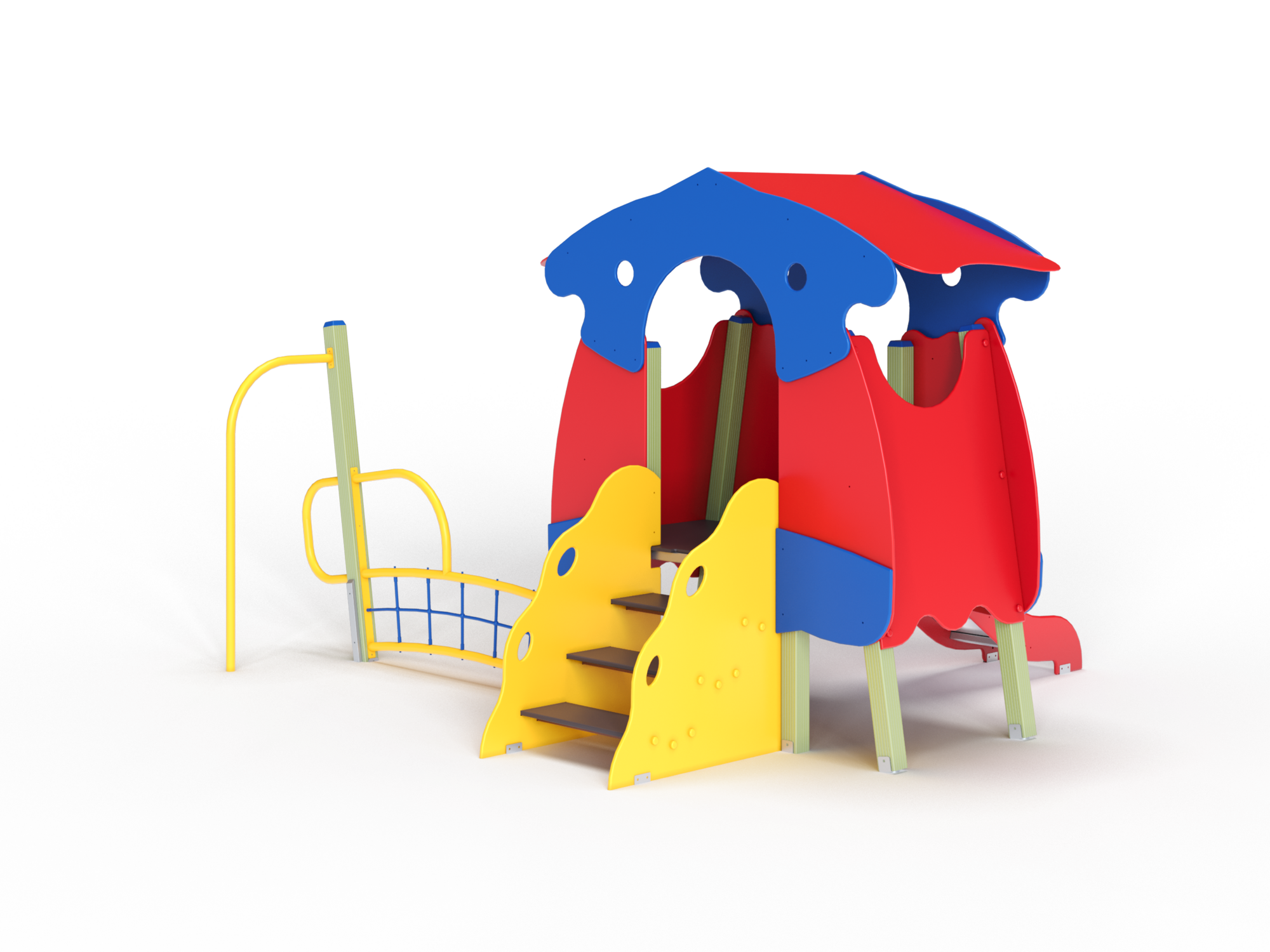 ДИК 1.37-ДЕРЕВО Детский игровой комплекс горка Н=900