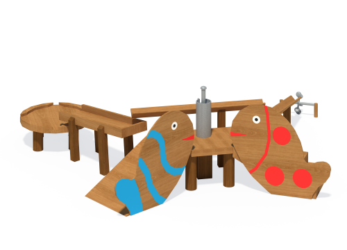 ДОУ 7.505 Водный комплекс с помпой и лотками для воды