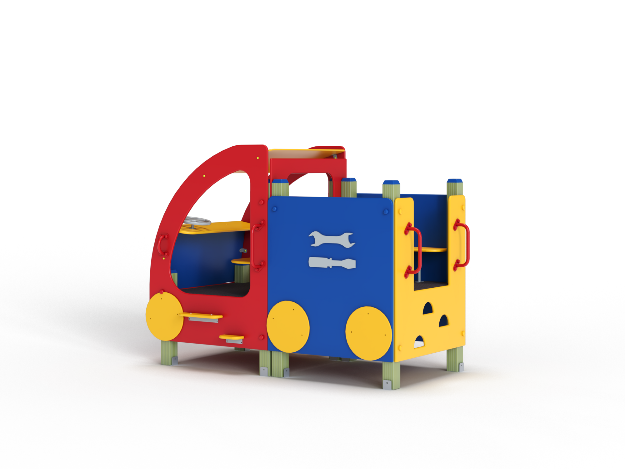 МФ 4.01-ДЕРЕВО Машинка без горки