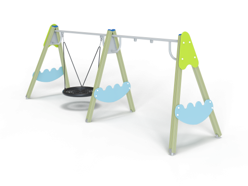 ДИО 1.15-В2 Качели Гнездо с 1 подвесом