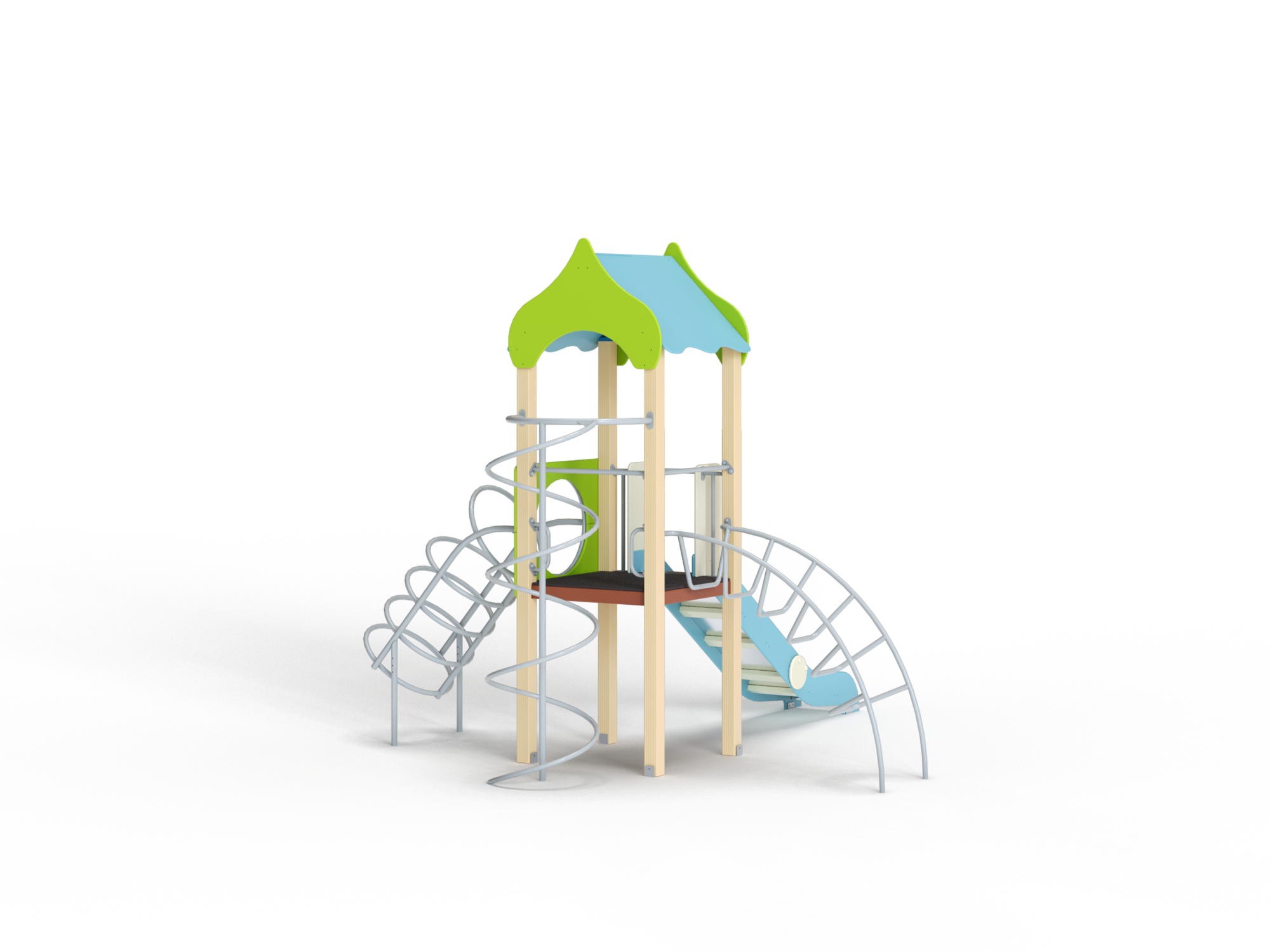 ДИК 1.011-ДПК Детский игровой комплекс Н=1200