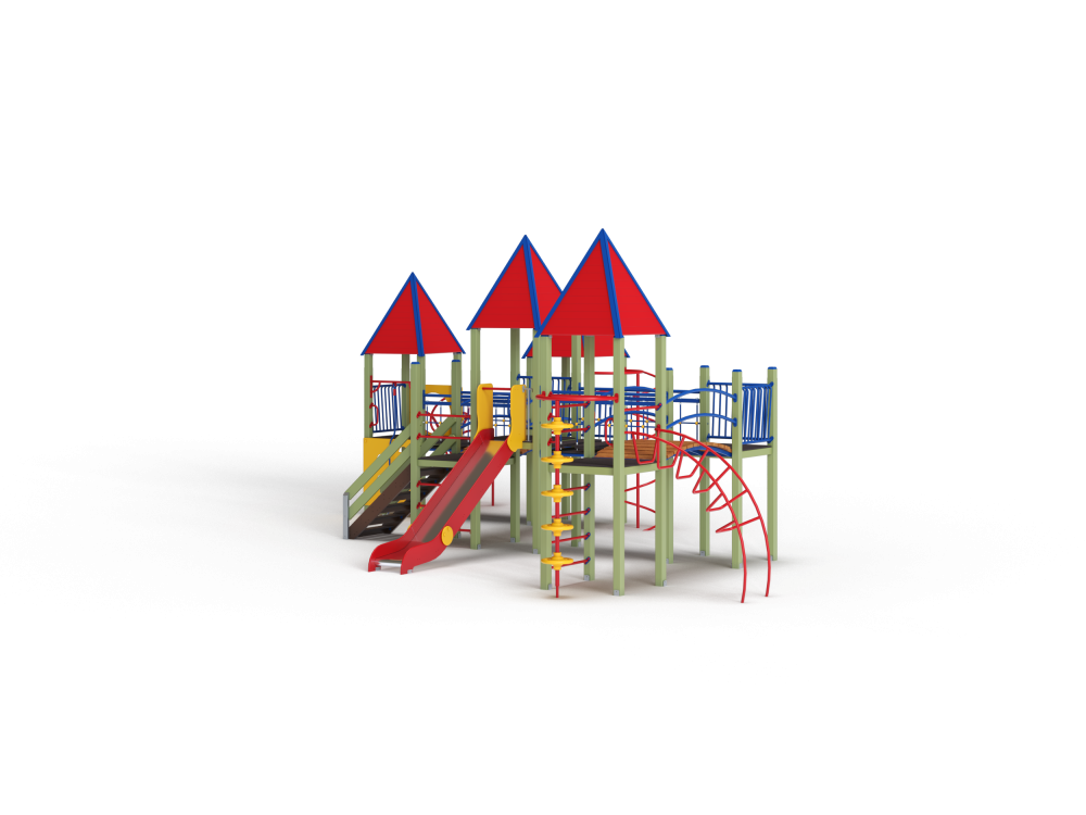 ДИК 4.16-ДЕРЕВО Детский игровой комплекс Н=1500 мм