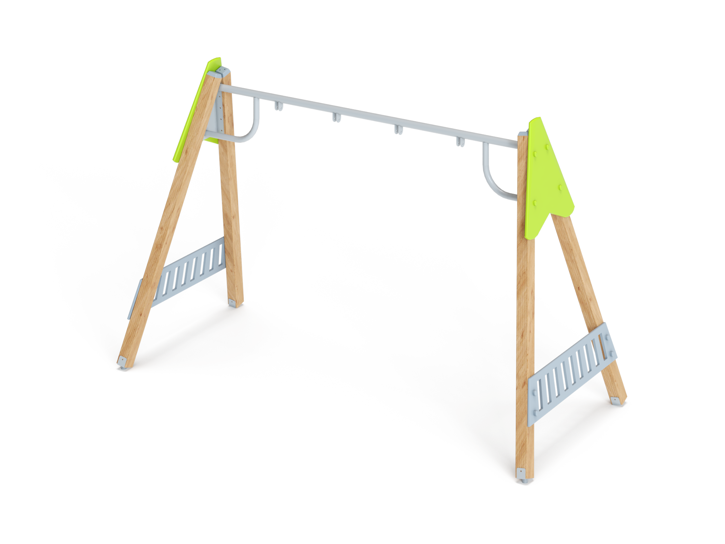 ДИО 1.10-Д1 Качели двойные (подвесы в комплект не входит)