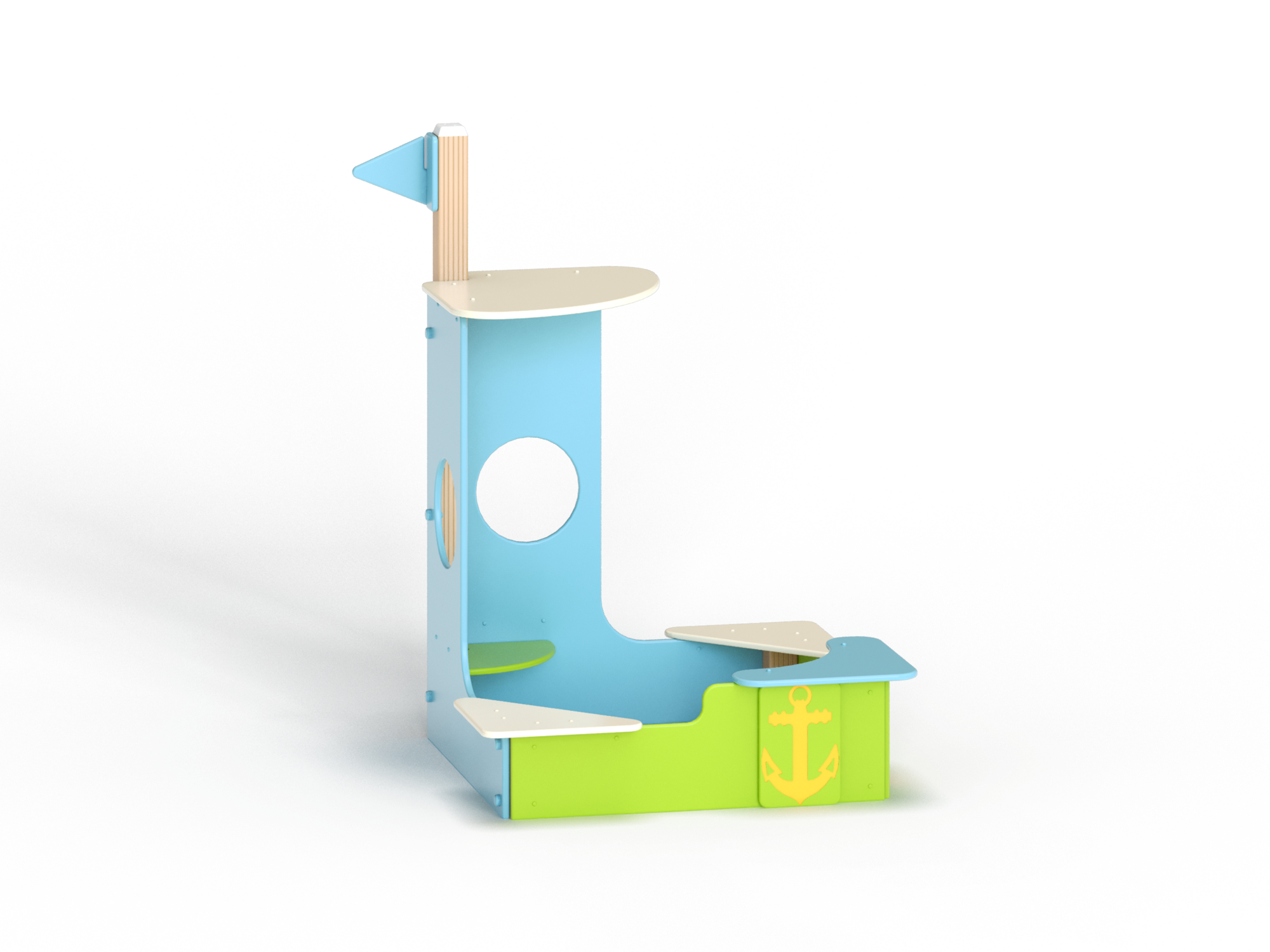 МФ 4.081-ДПК Песочница лодочка
