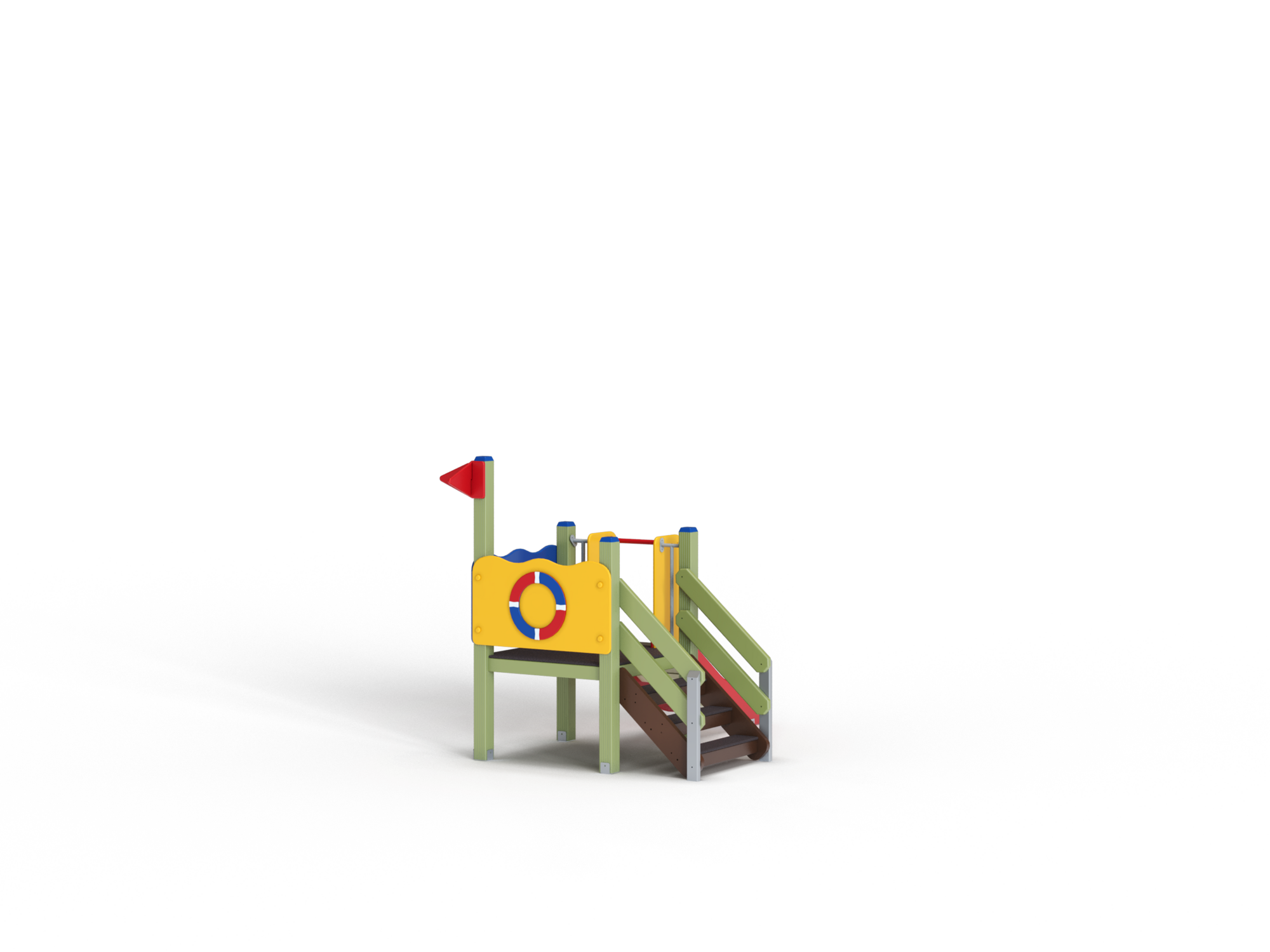 ДИК 2.137-ДЕРЕВО Детский игровой комплекс Н=700 мм