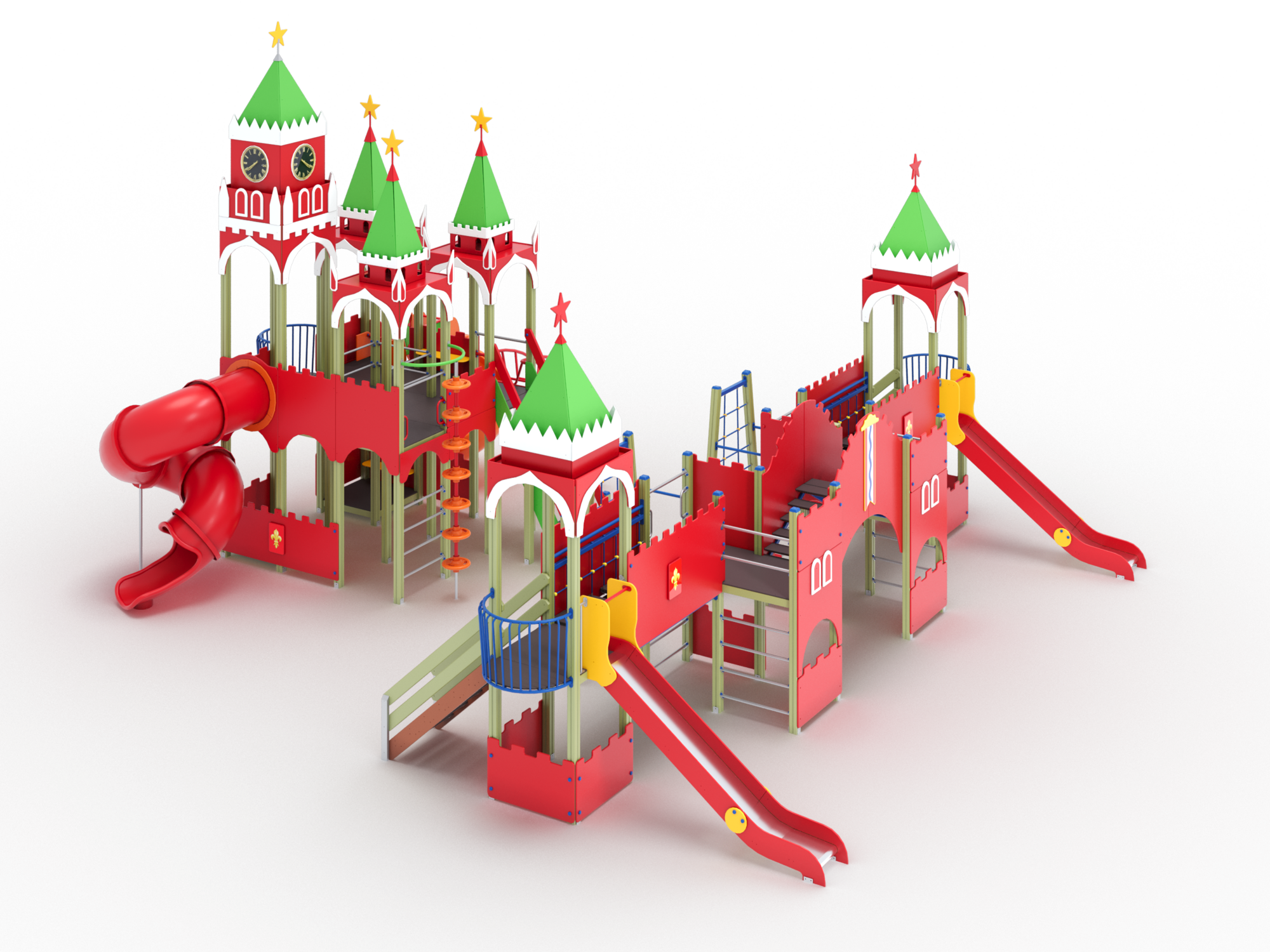 ДИК 8.03 Детский игровой комплекс Н=1500 мм, 2000 мм