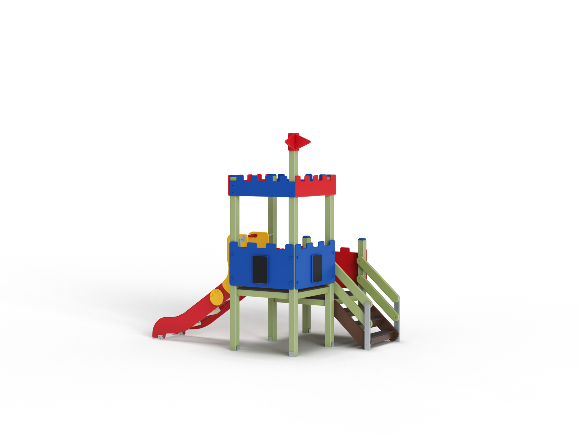 ДИК 2.135-ДЕРЕВО Детский игровой комплекс Н=900 мм