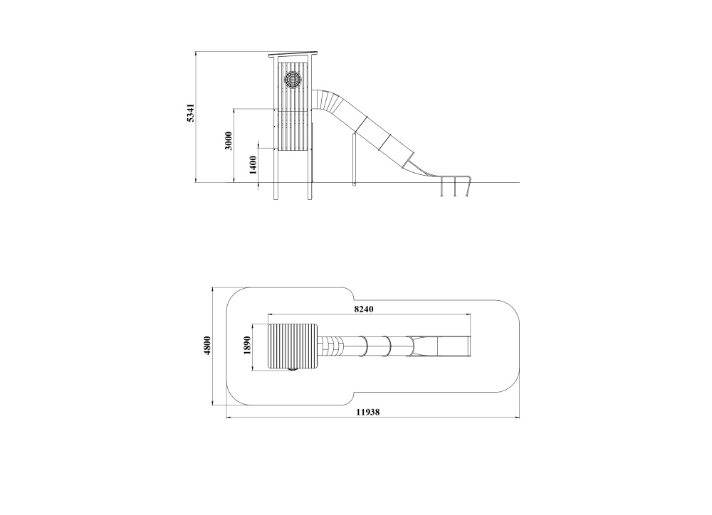 ДП 4.162-К Башня с горкой