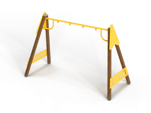 ДИО 1.10-Д1 Качели двойные (подвесы в комплект не входит)