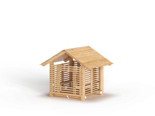 ДП 2.104-К Домик из бревен