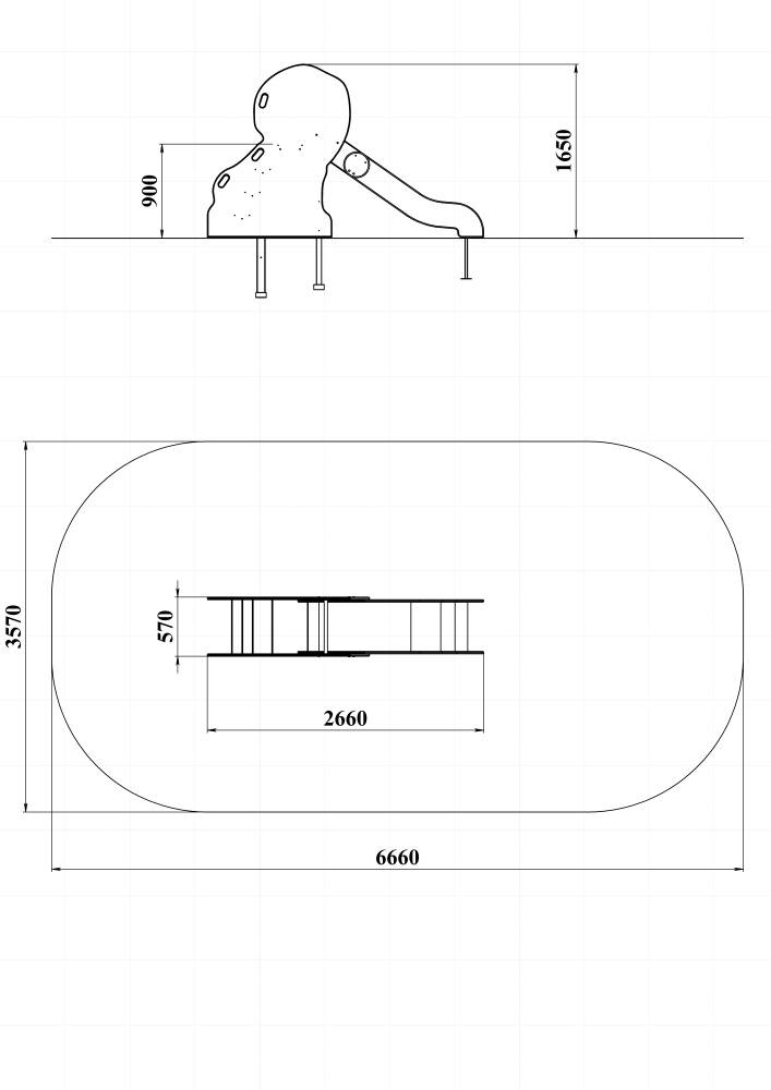 ДИО 5.08 Горка Н=900 мм