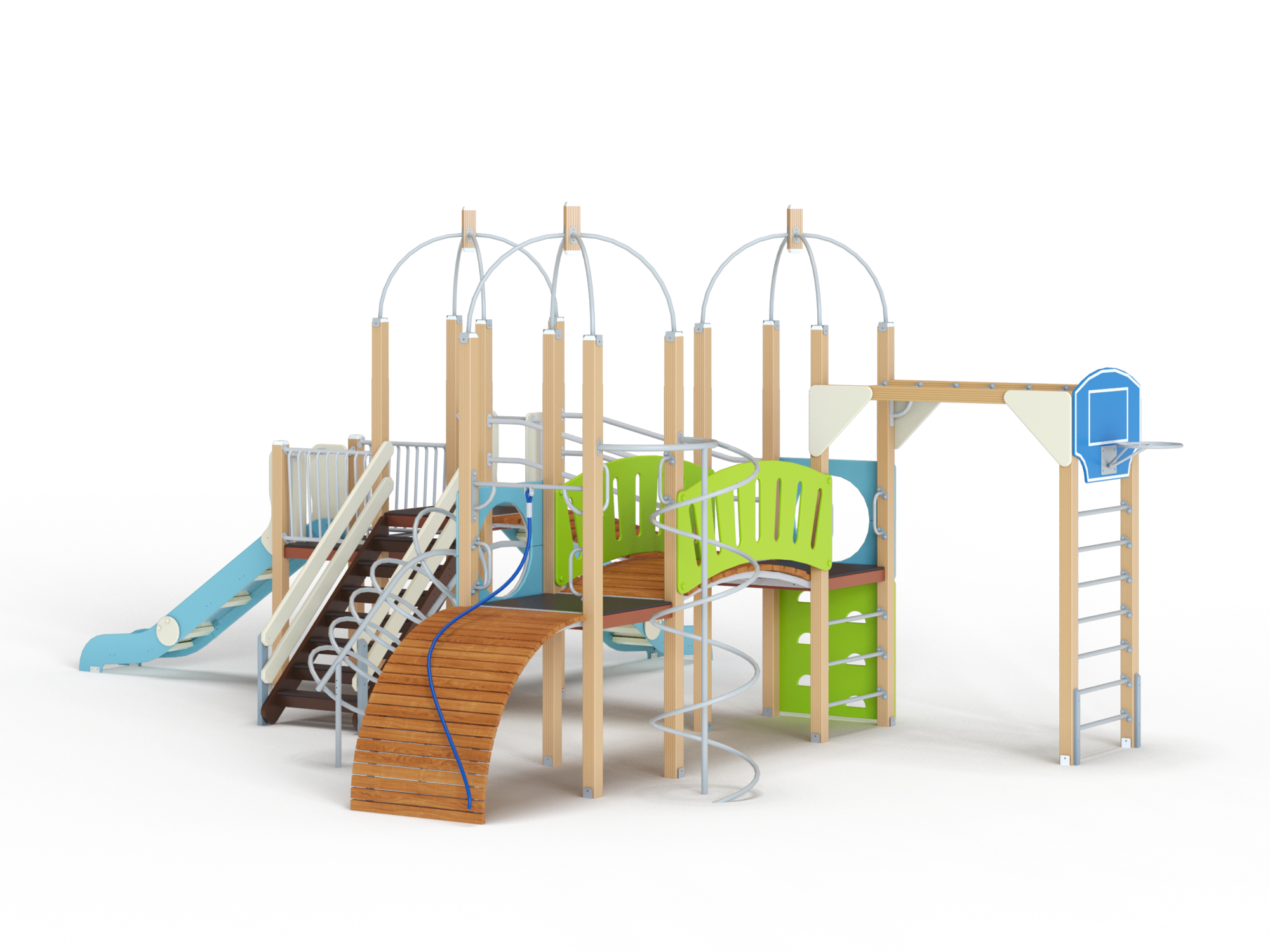 ДИК 3.167-ДПК Детский игровой комплекс Н=1200,1500 мм