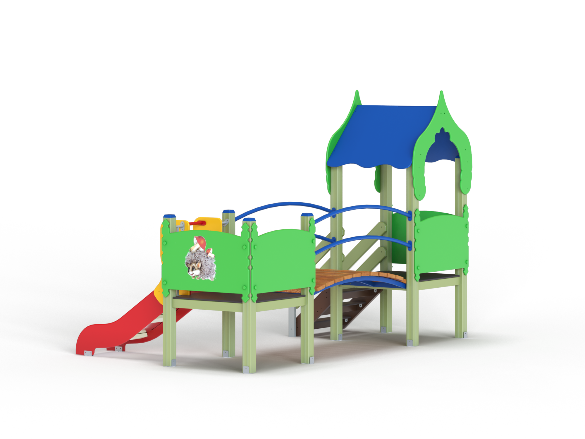 ДИК 2.094-ДЕРЕВО Детский игровой комплекс Н=700 мм