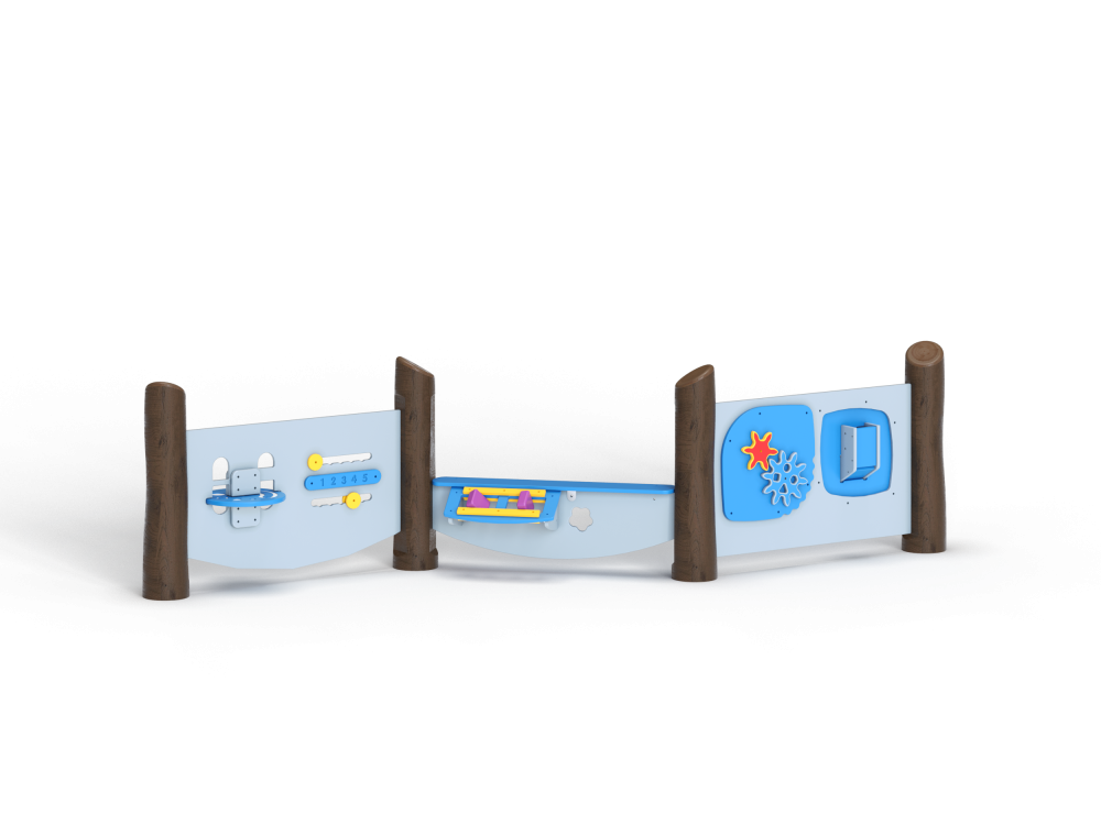 МФ 8.205 Игровая панель 3 на бревнах