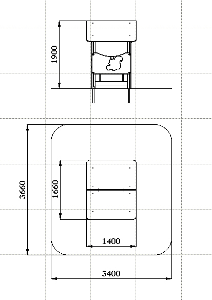 МФ 5.11-ДПК Домик-беседка