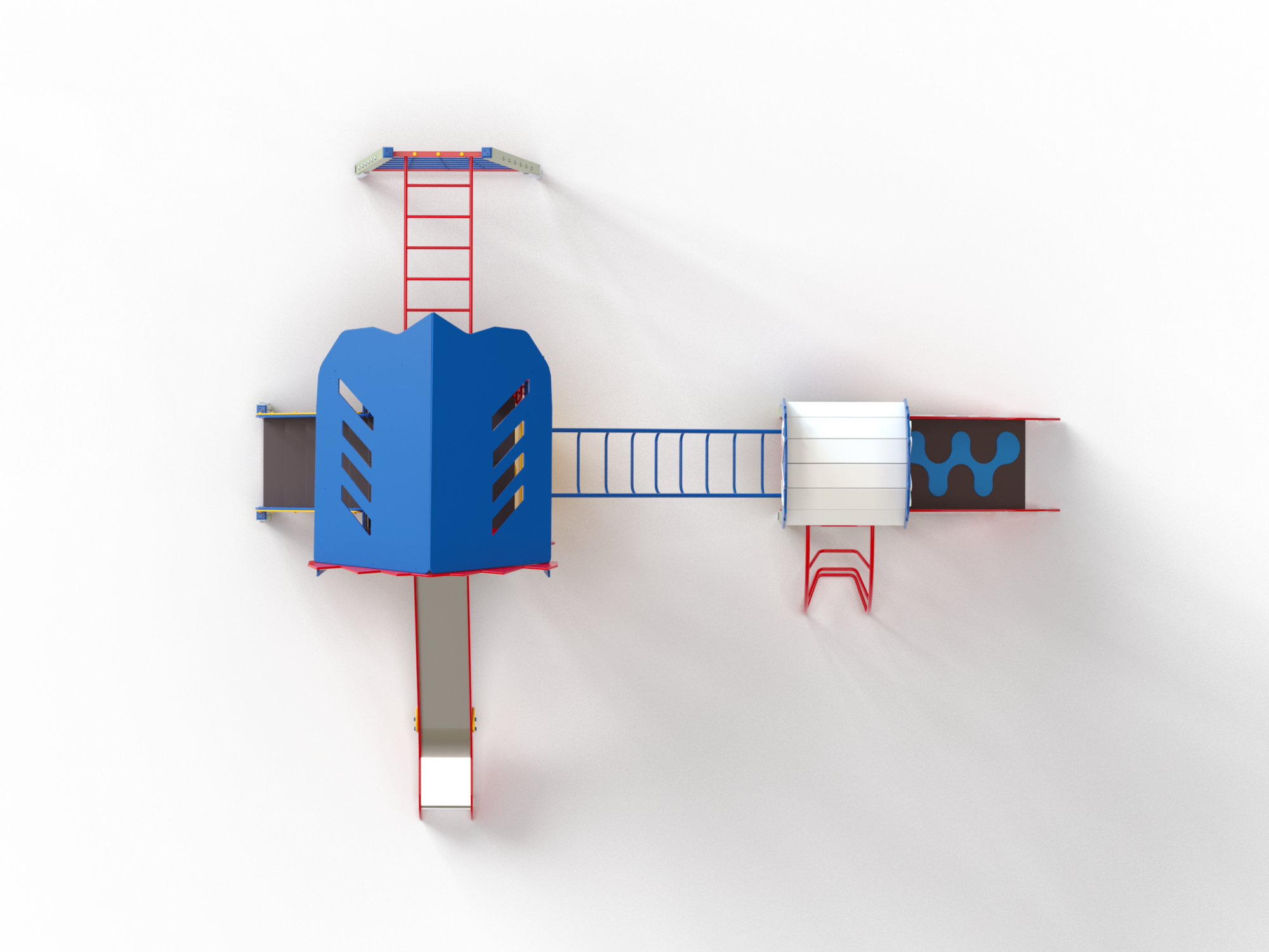 ДИК 2.252 Детский игровой комплекс Н=700, 1500