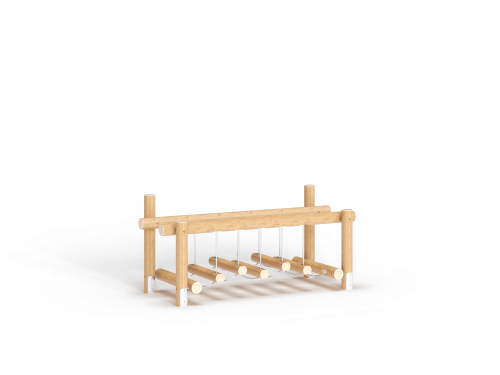 ДП 3.10-КВ02 Подвесной мостик на бревнах