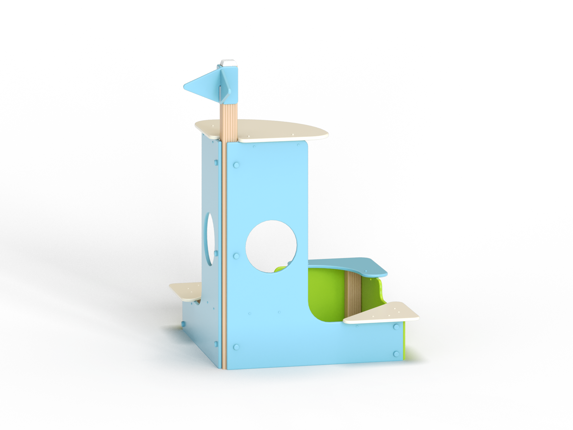 МФ 4.081-ДПК Песочница лодочка