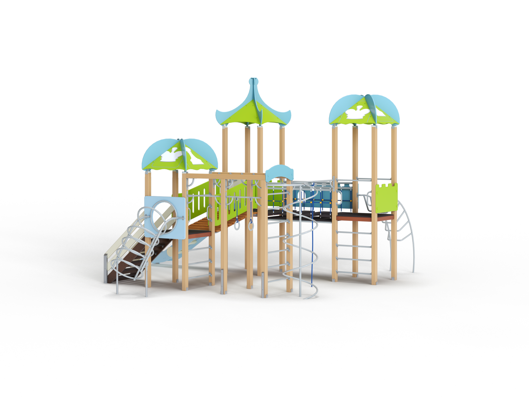 ДИК 3.214-ДПК Детский игровой комплекс Н=1500 мм