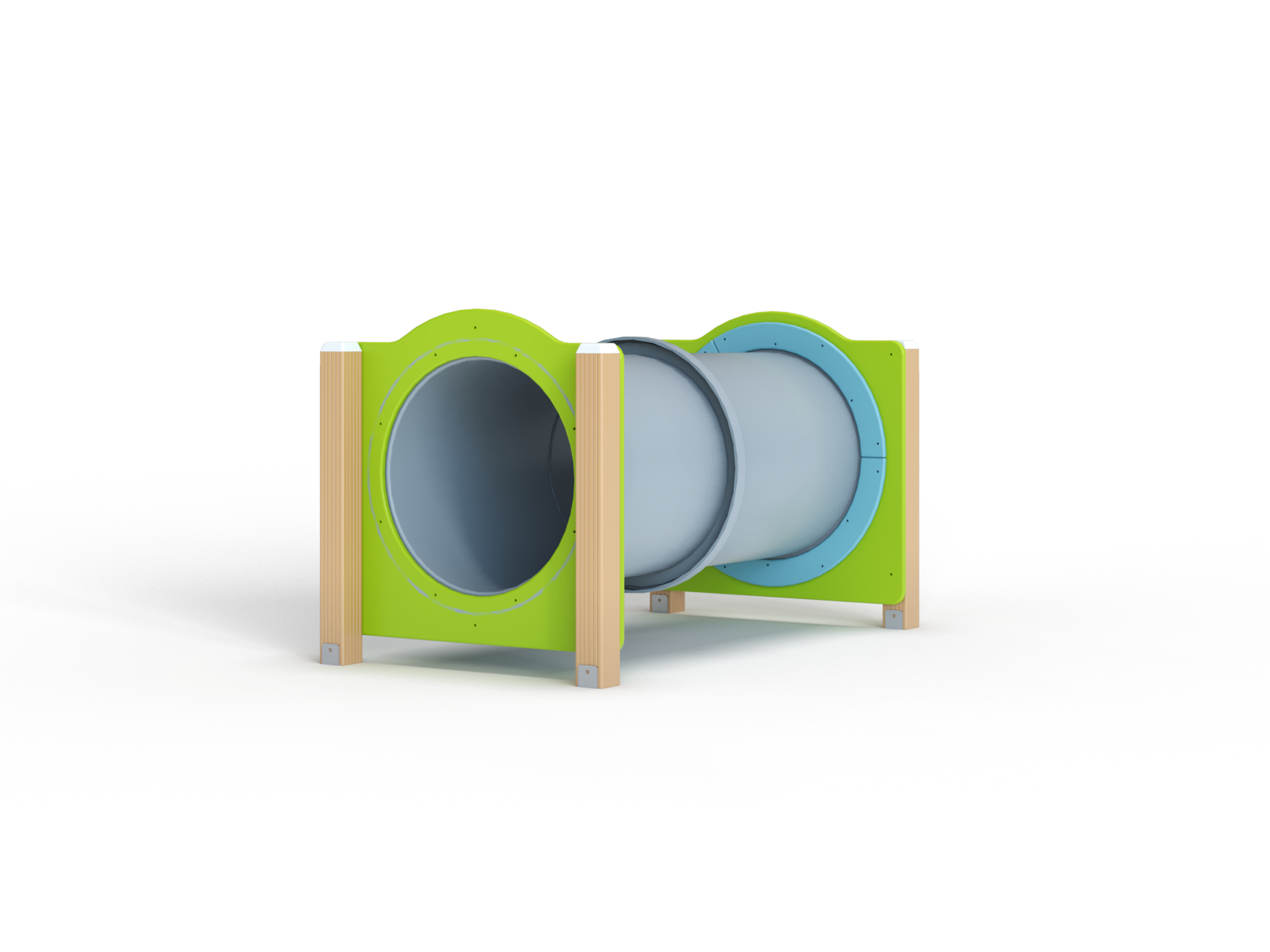 СО 3.015 Пластиковая труба на столбах