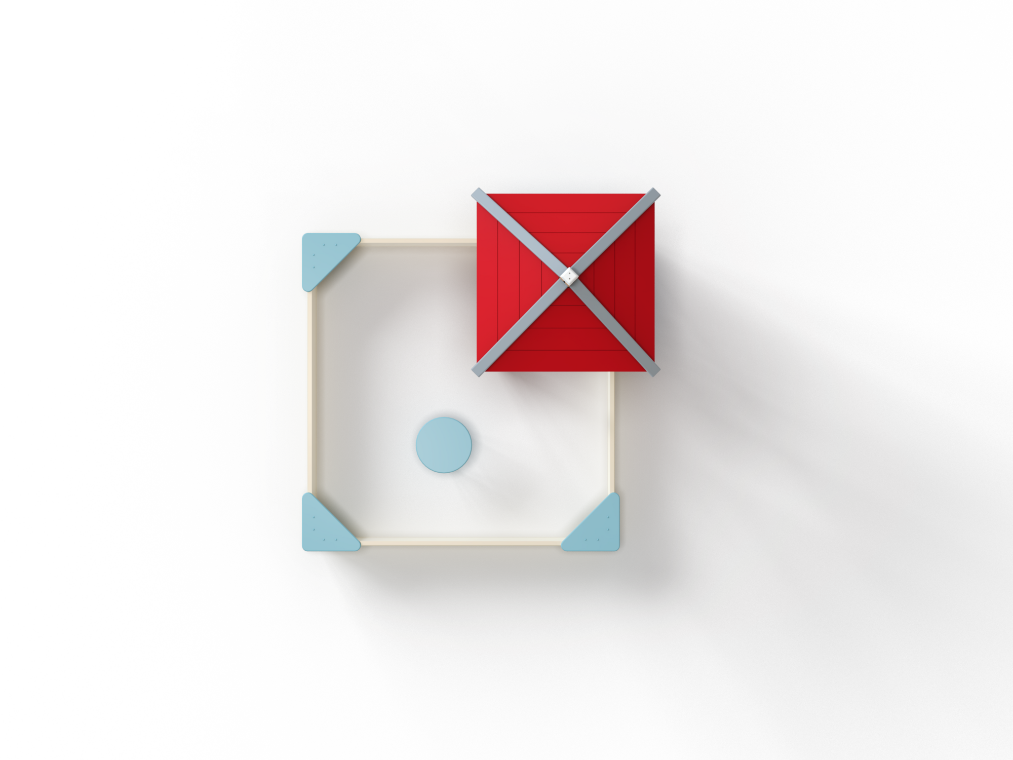 МФ 5.11-В3 Домик беседка с песочницей