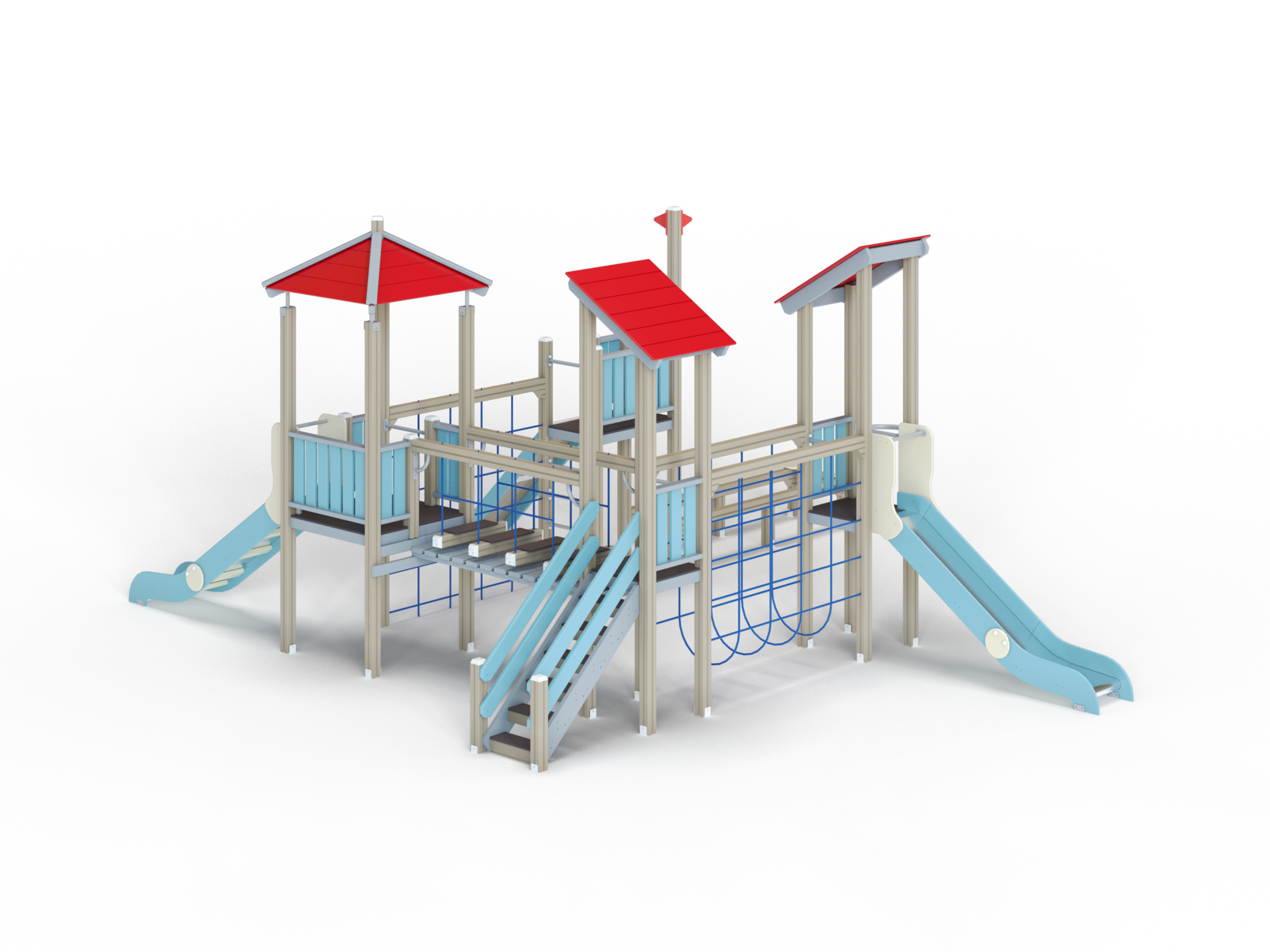 ДИК 4.301 Детский игровой комплекс Н=1200, 1500 мм