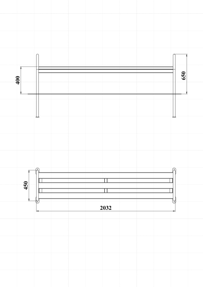 МФ 1.04 Лавочка Эконом 