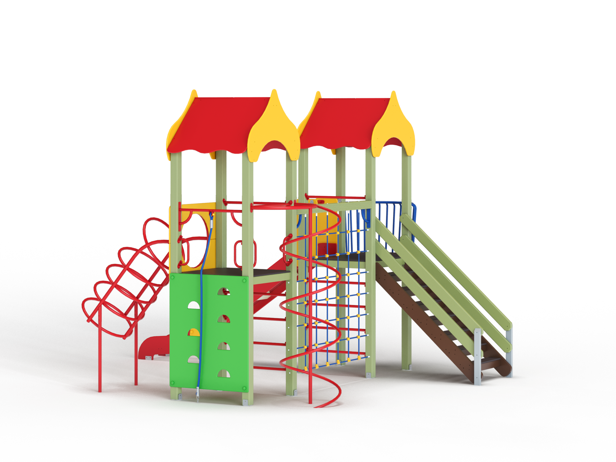 ДИК 2.101-ДЕРЕВО Детский игровой комплекс Н=1500 мм