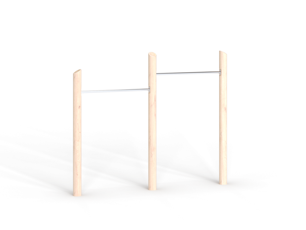 ДП 7.325 Турник на бревнах