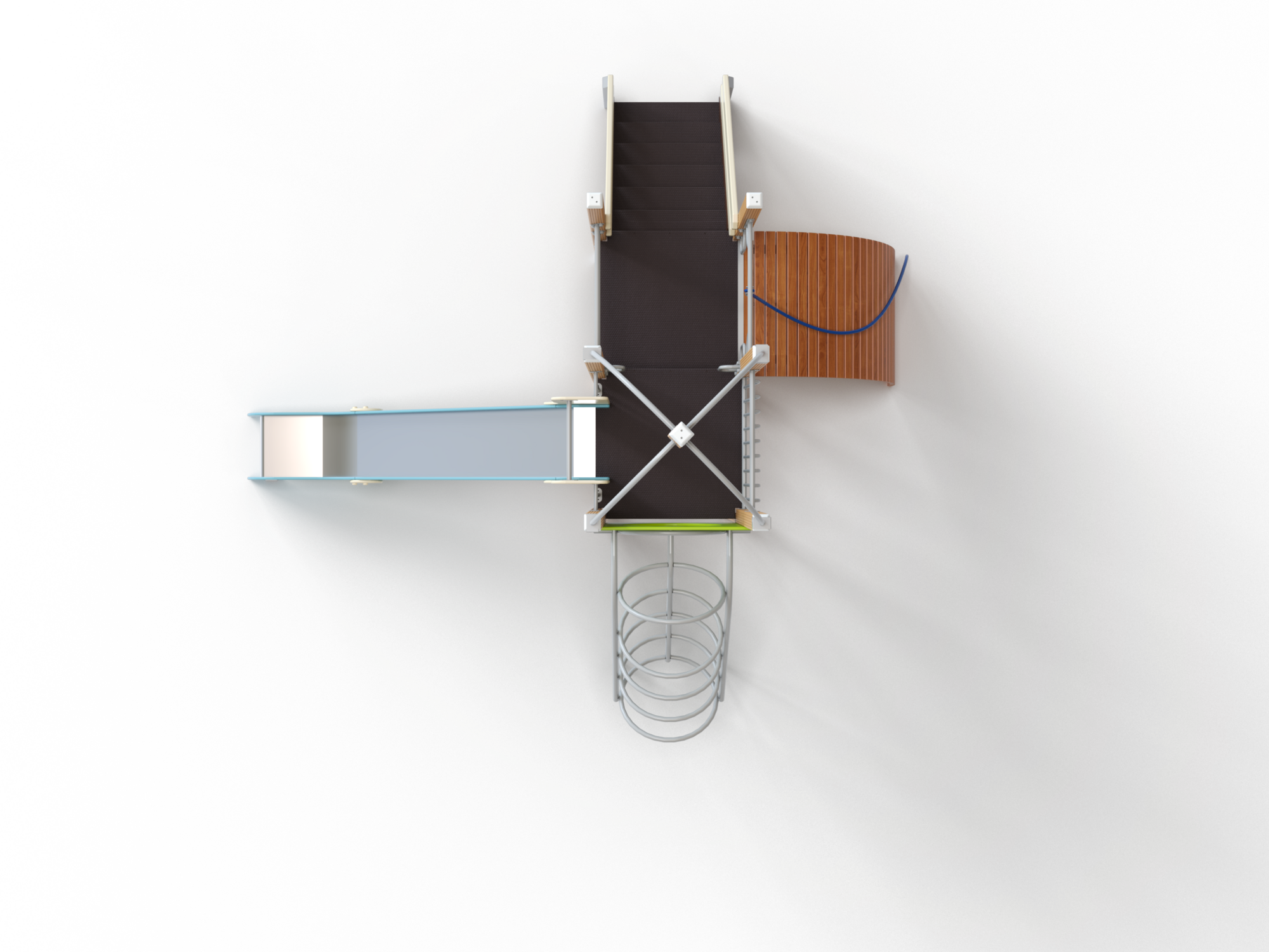 ДИК 1.226-ДПК Детский игровой комплекс Н=1500