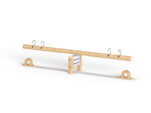 ДИО 3.696.01 Качалка балансир для четверых на бревне
