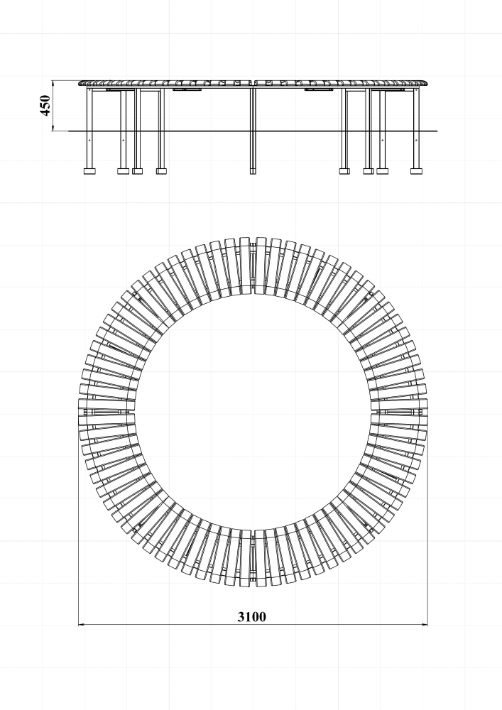 МФ 1.165 Лавочка Парк 4