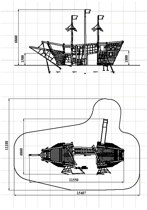 ДП 4.121-К Корабль исследователя большой