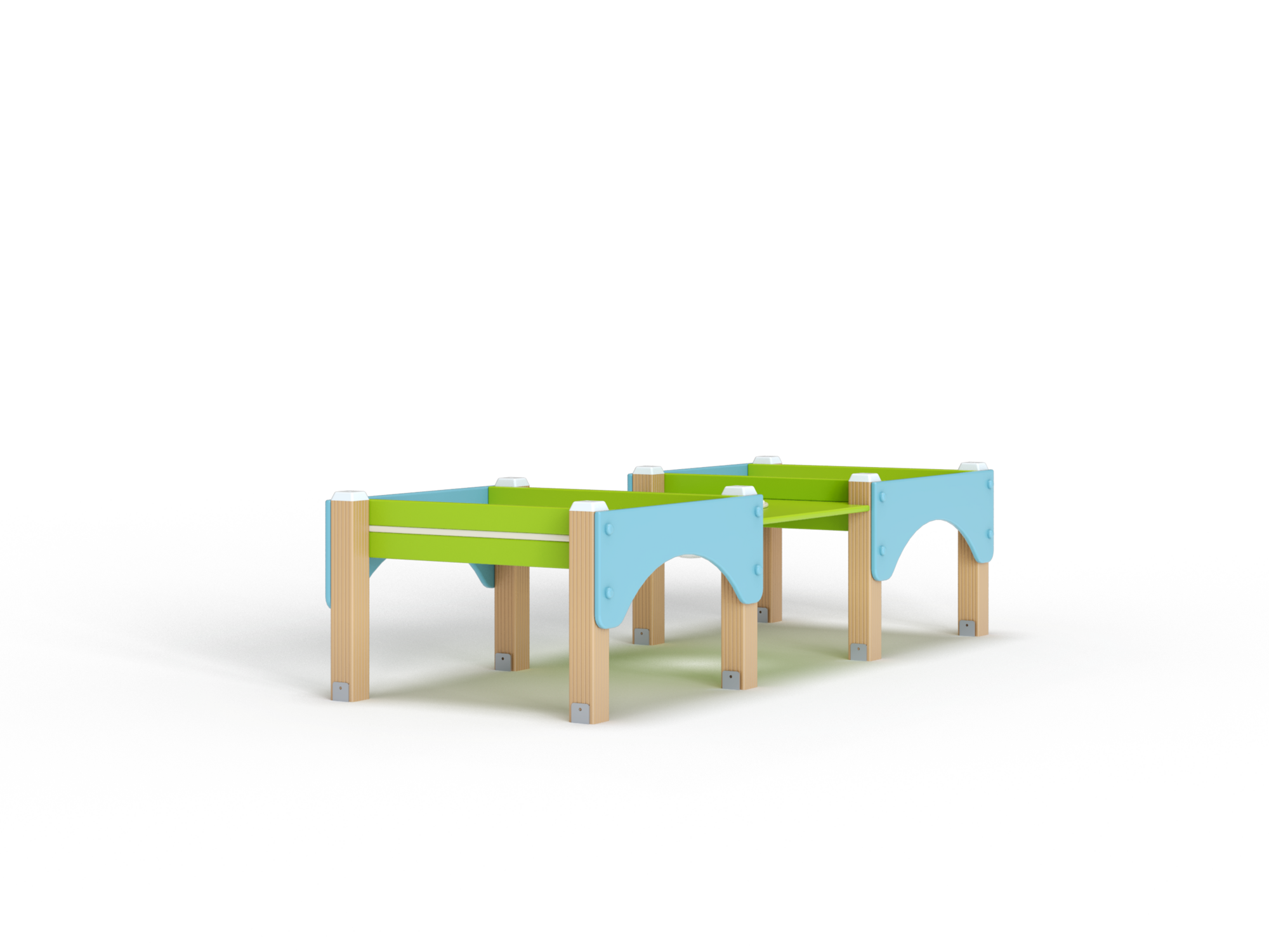 МФ 3.501-ДПК Стол песочница двойная низкая