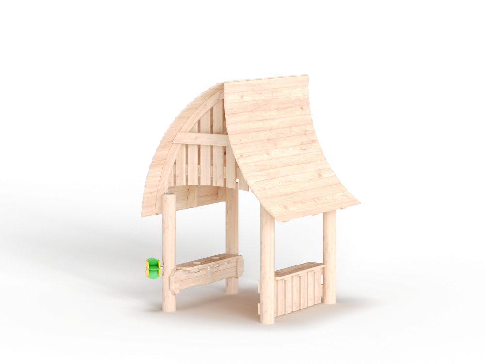 МФ 8.701-КВ01 Домик из дерева с волнообразной крышей