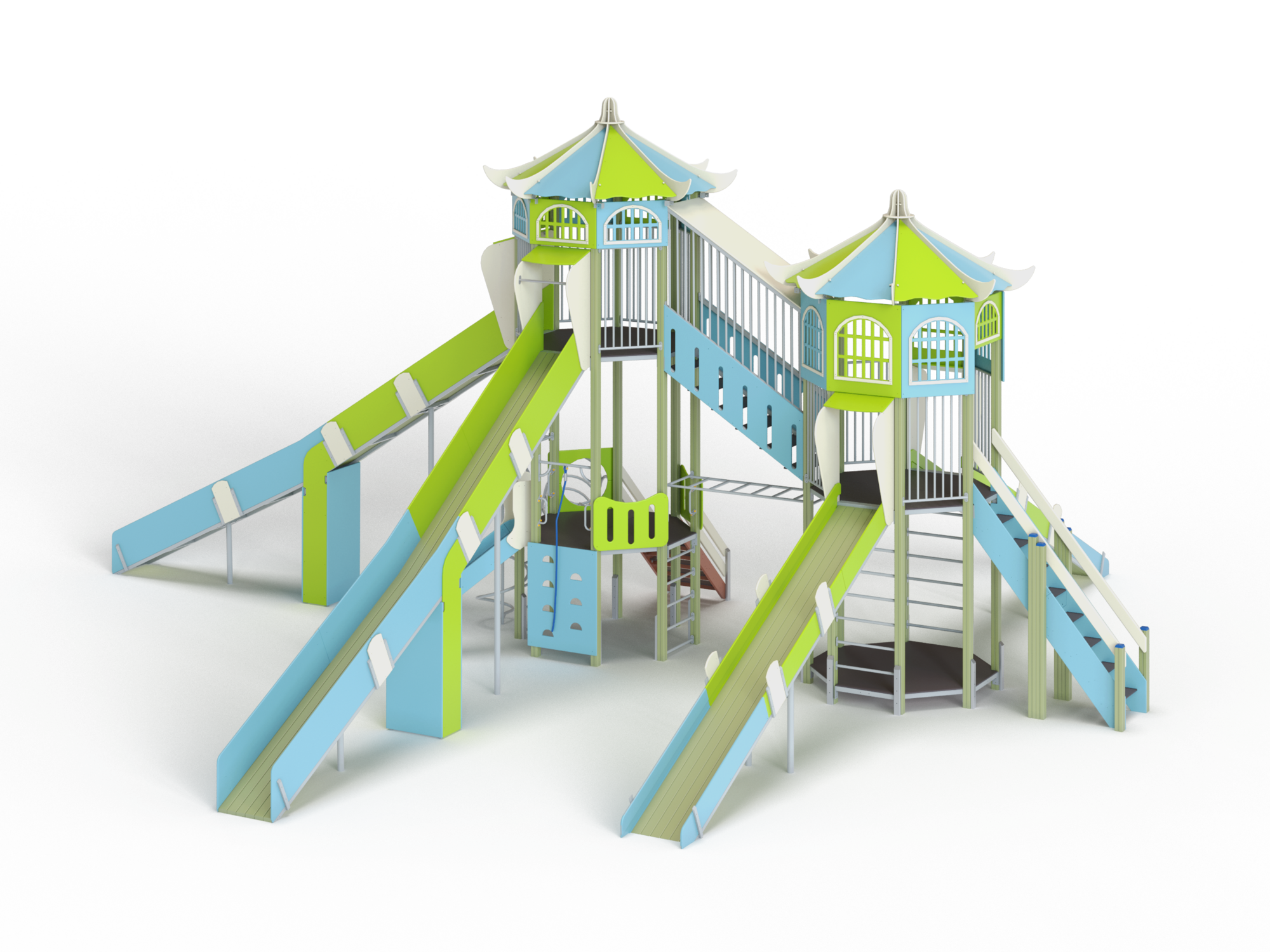 ДИК 7.031-ДЕРЕВО Детский игровой комплекс Н=900 мм, 2500 мм, 4000 мм