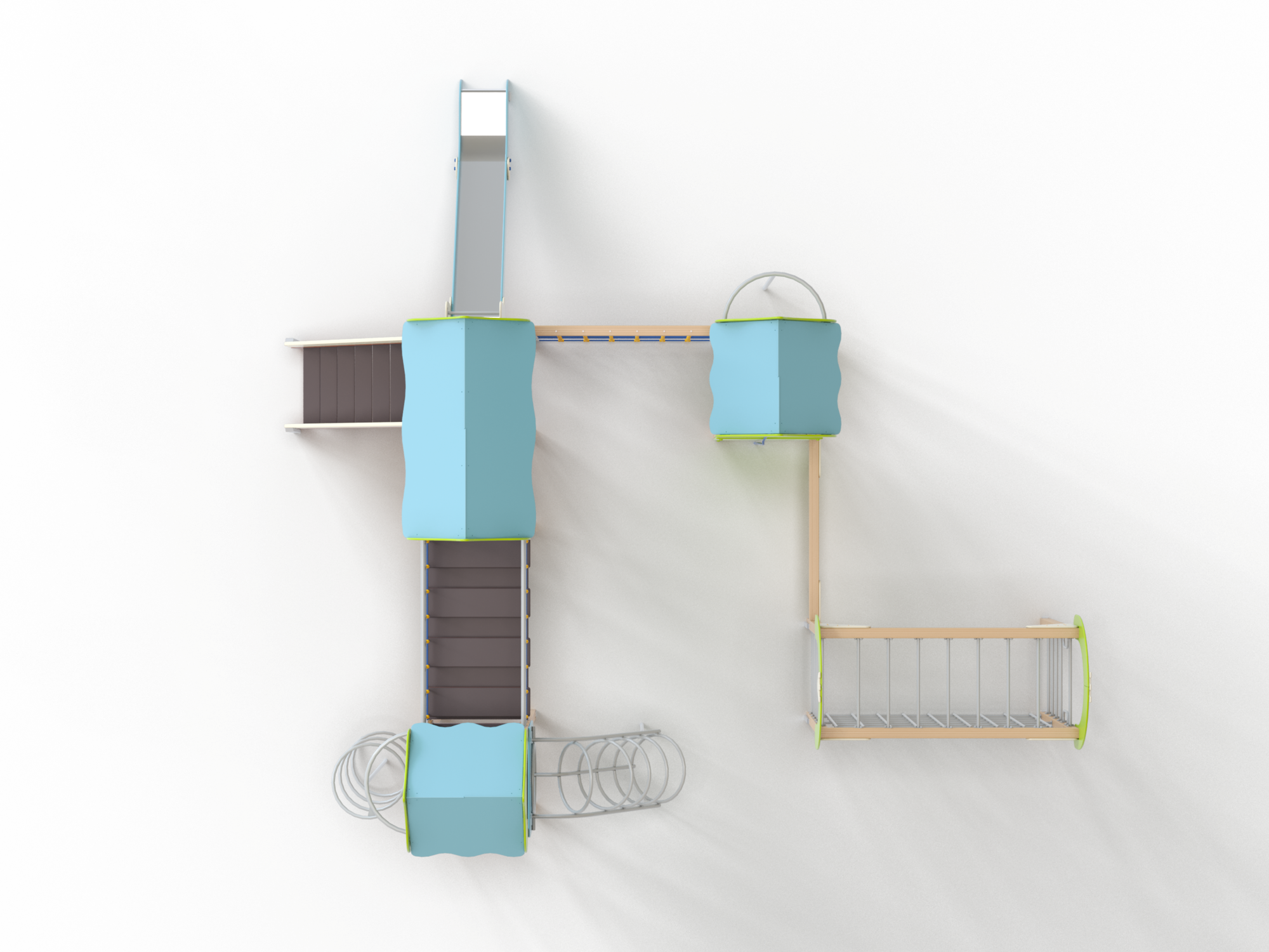 ДИК 3.18-ДПК Детский игровой комплекс Н=1500 мм