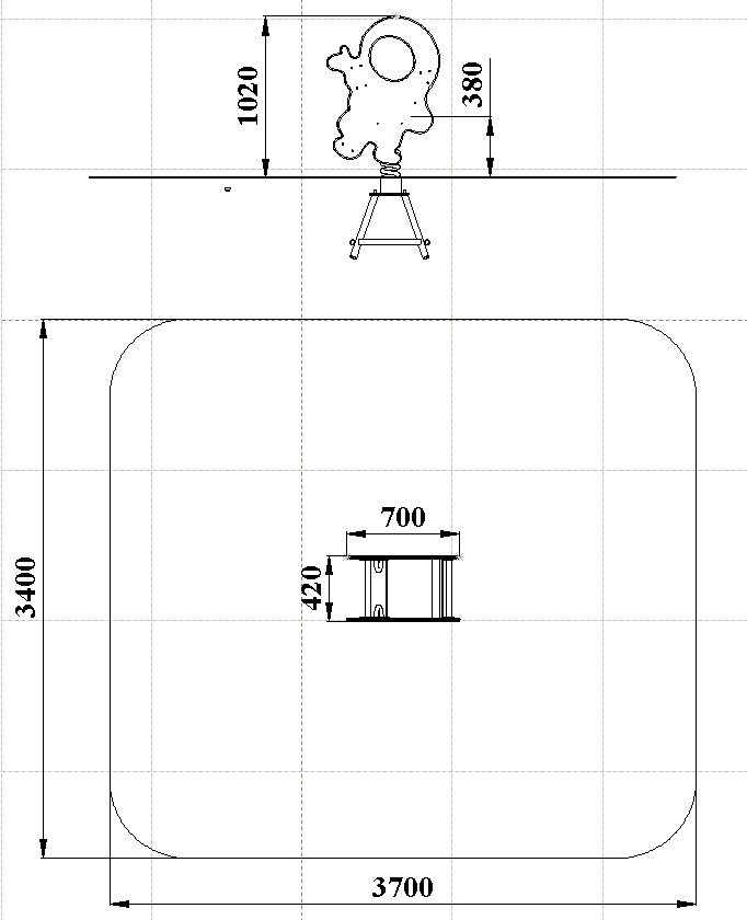 ДИО 4.37 Качалка на пружине
