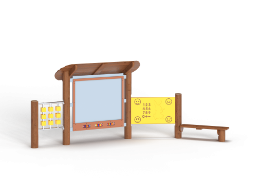 ДОУ 7.140-В03 Доска для рисования на бревнах