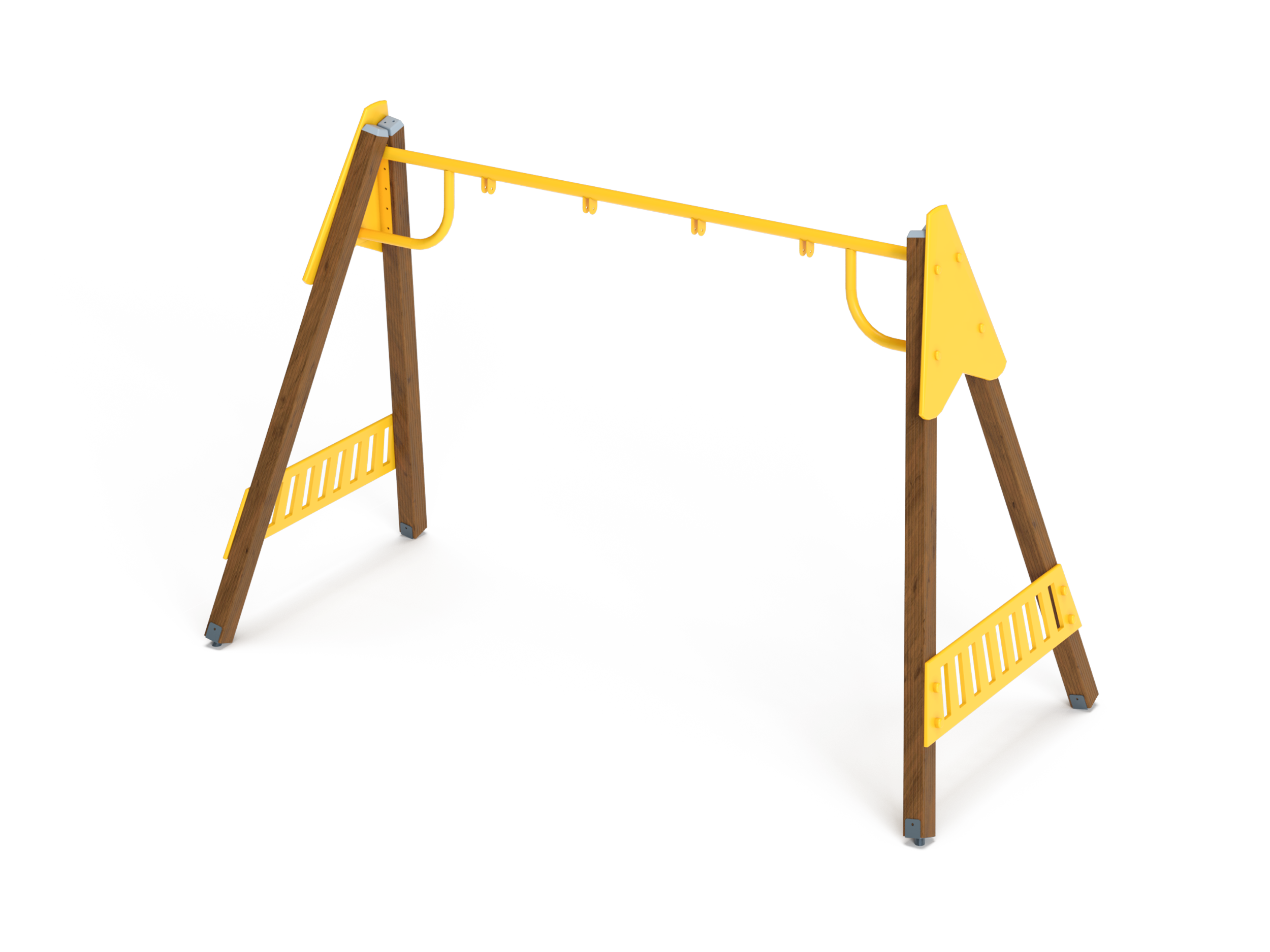 ДИО 1.10-Д1 Качели двойные (подвесы в комплект не входит)