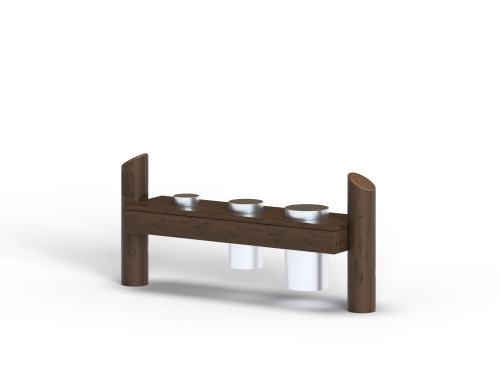 ДП 2.201-К Ударная панель из бревен