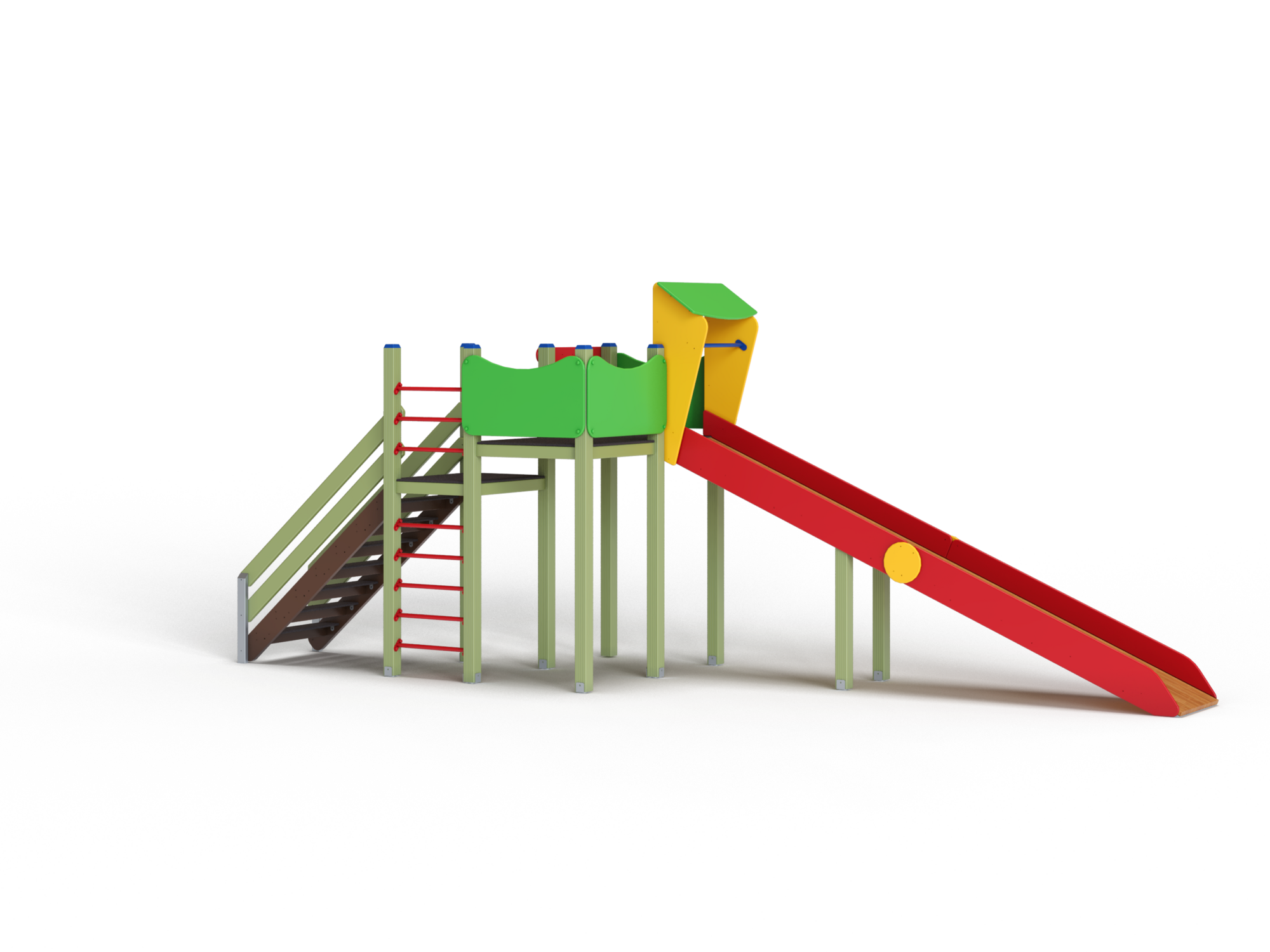 ДИО 5.16-ДЕРЕВО Зимняя горка Н=1800 