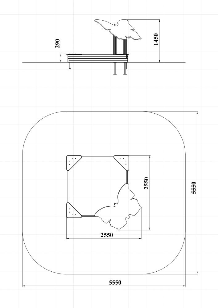 МФ 3.041-ДПК Песочница большая 