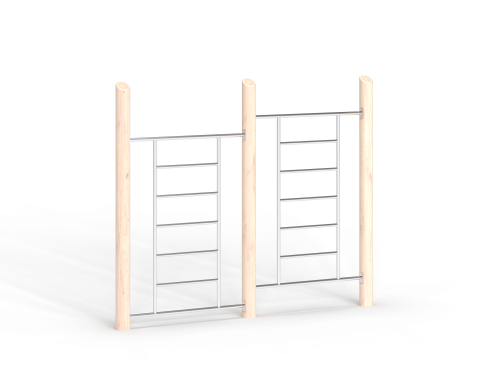 ДП 7.378 Комплекс универсальный на бревнах