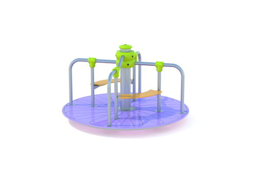 ДИО 2.38.01 Карусель с двумя сидениями нерж