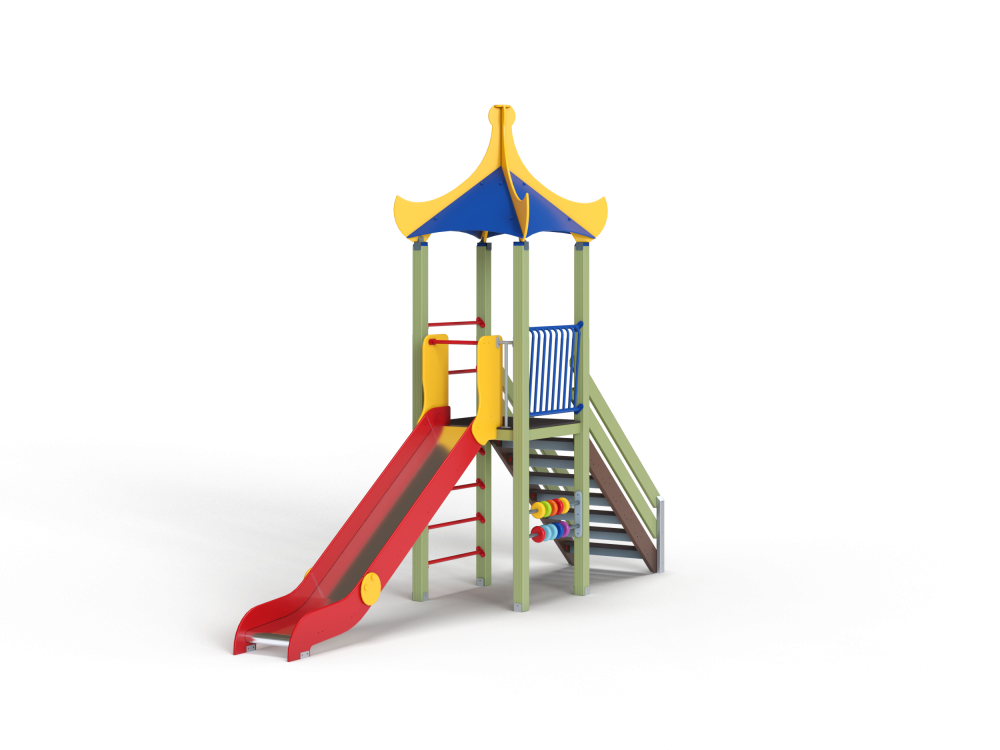 ДИК 1.013-ДЕРЕВО Детский игровой комплекс  Н=1500