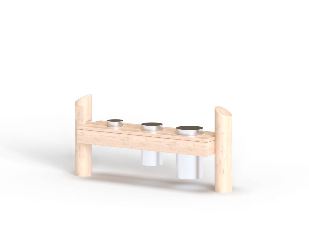 ДП 2.201-К Ударная панель из бревен