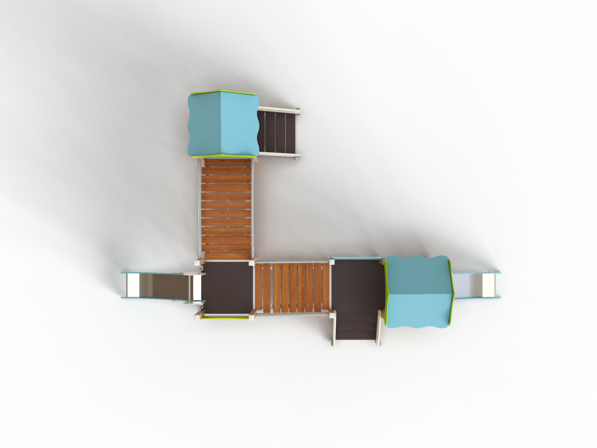 ДИК 3.17-ДПК Детский игровой комплекс Н=700 мм, 900 мм
